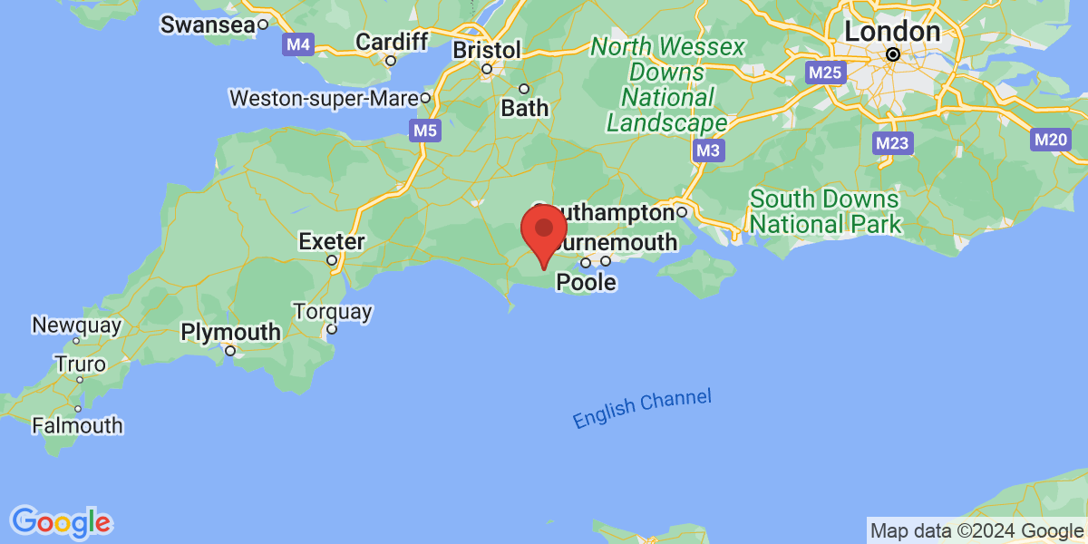 Lulworth Cove and surrounding villages, East Burton